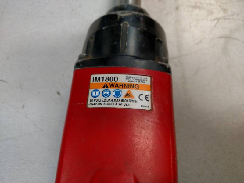 lot 151 image: Snap-On IM1800 1 Air Impact, Works...