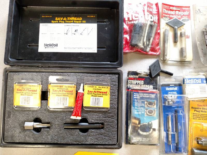 lot 158 image: Asstd Heli-Coil Sets...