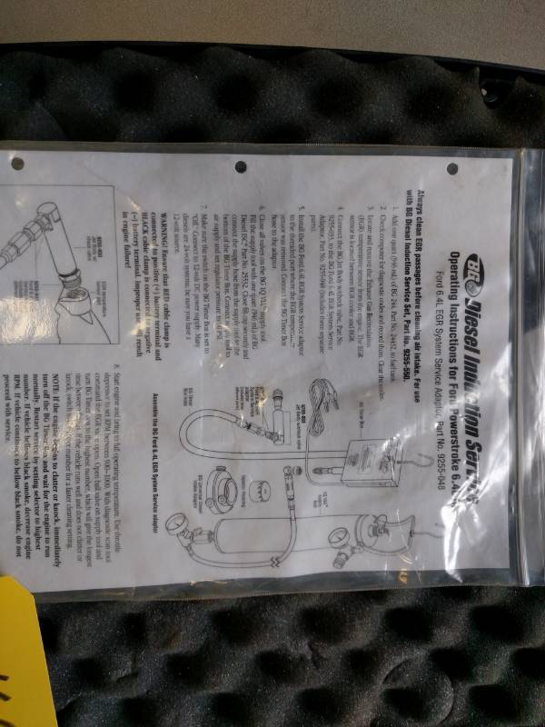 lot 166 image: BG Diesel Induction Service For For...