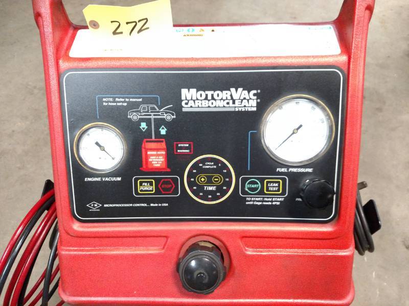 lot 272 image: Sun MotorVac  Carbon Clean System...