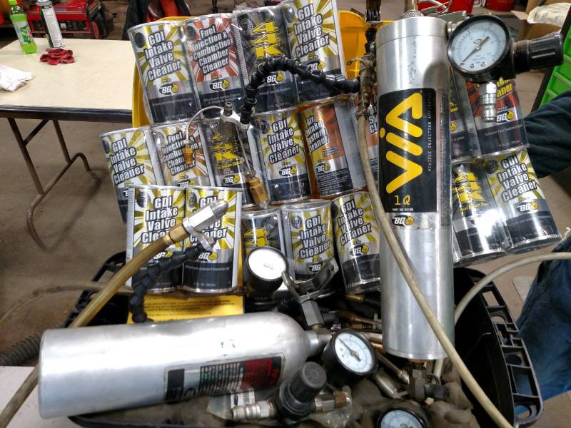 lot 330 image: BG Fuel System Cleaning Machine& Ch...