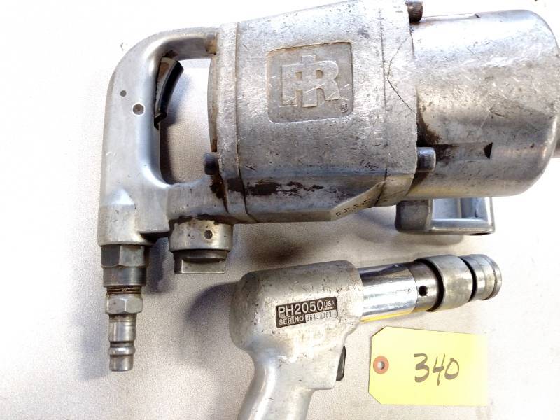 lot 340 image: (2) Air Tools, Parts or Repair...