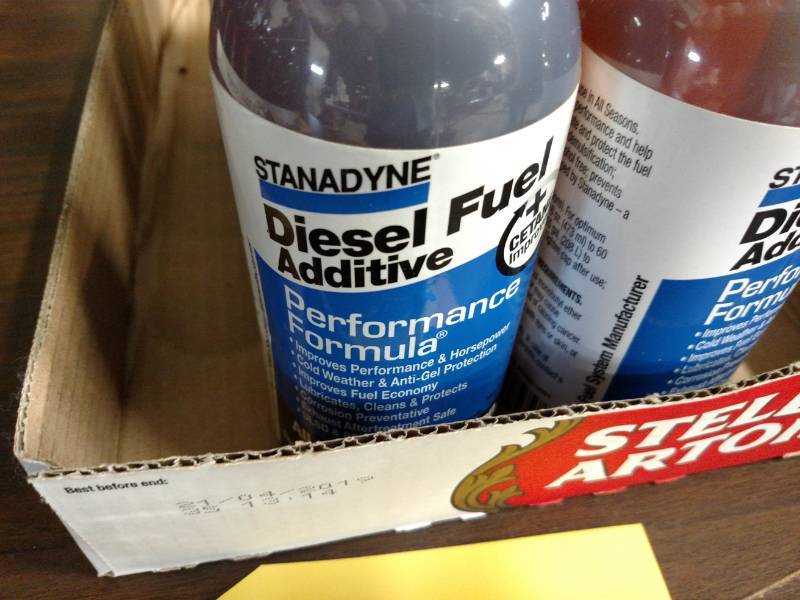 lot 362 image: (8) 8 Ounce Diesel Fuel Additive...