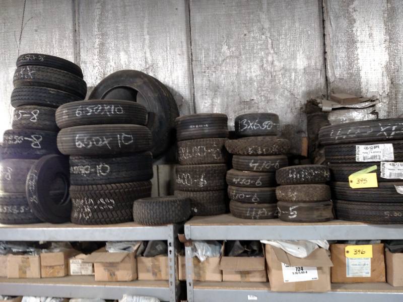 lot 395 image: Asstd Off-Road Tires...