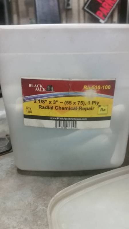 lot 500 image: Approx. (75) Black Jack Radial Tire...