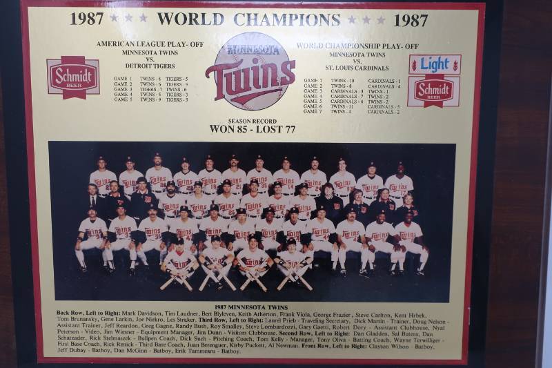 1987 Twins World Championship Lot