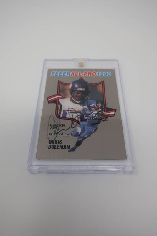 Signed Chris Doleman Card