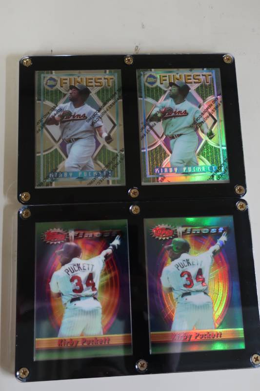 Kirby Puckett Topps FinestRefractor Card Sets