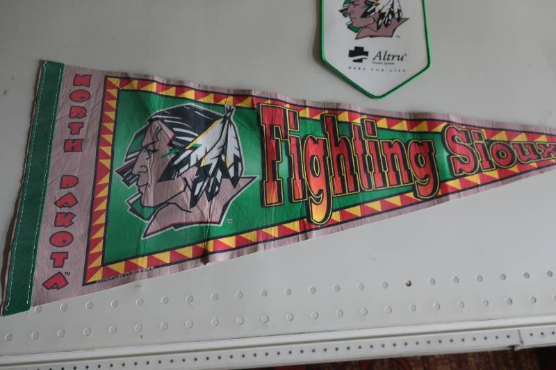 Fighting Sioux Pennant and Banner