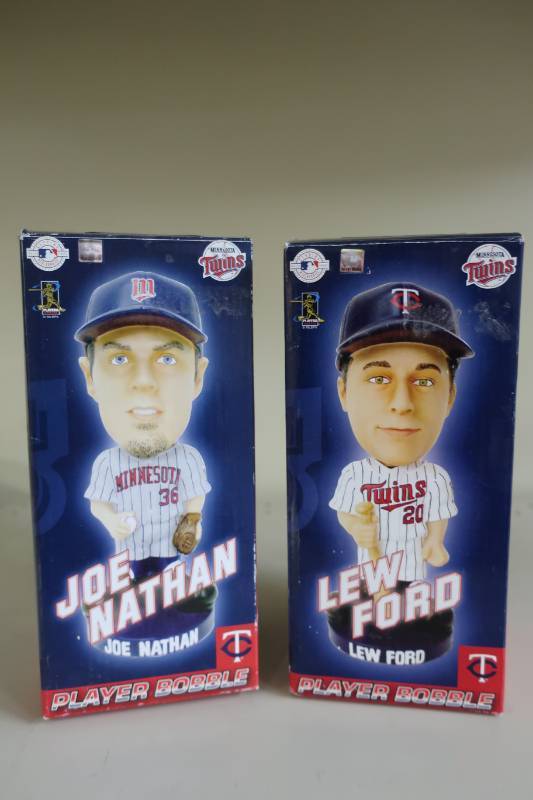 Twins Bobbleheads - Lew Ford & Joe Nathan