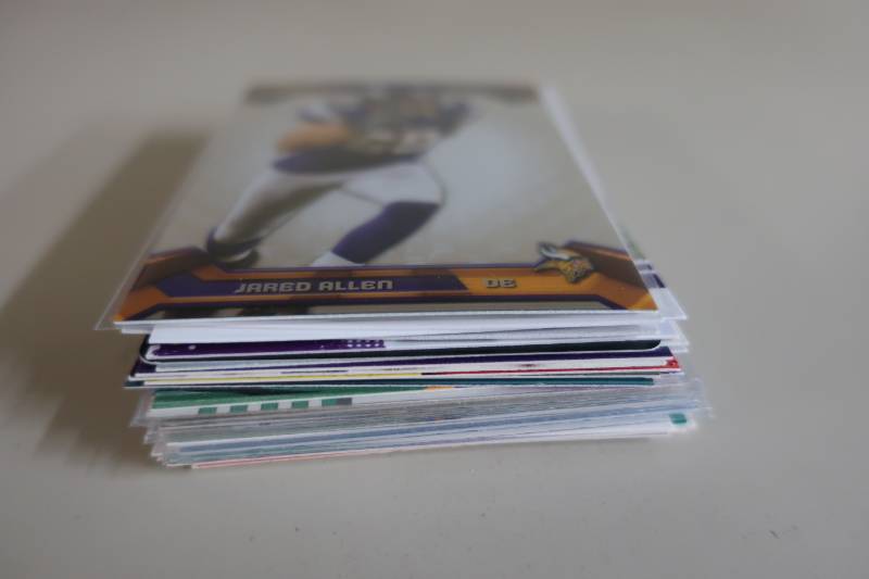 Lot of Vikings Star Cards - McDaniel, Randle, Doleman, Allen