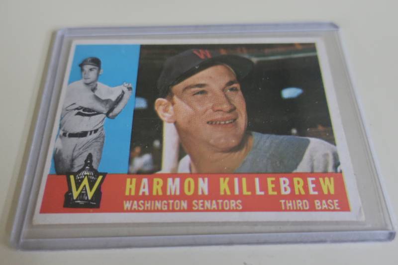 1960 Harmon Killebrew Card