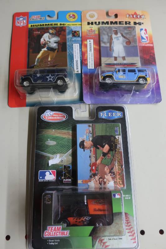 3 Sports Edition Die-cast Collector Vehicles