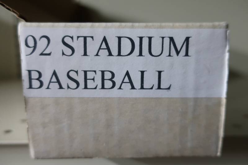 1992 Stadium Club Baseball Card Set