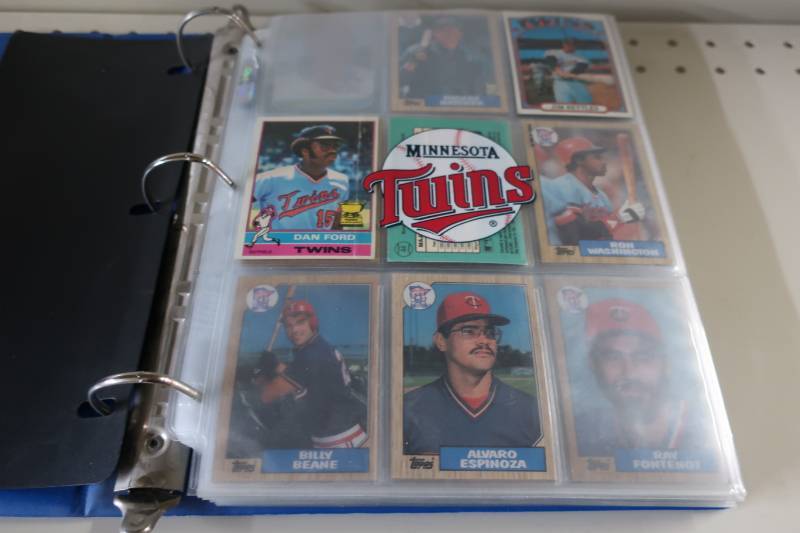 Minnesota Twins Cards in Album