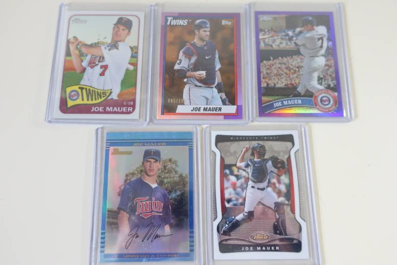 5 Joe Mauer Cards