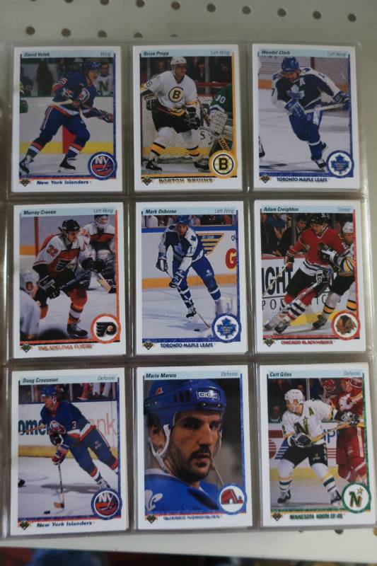 2 Hockey Card Sets in Album