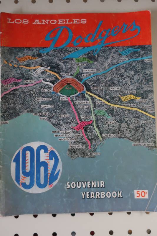 1962 Dodgers Yearbook