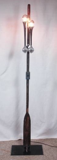 lot 39 image: Nautical Floor Lamp