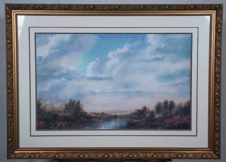 lot 56 image: Scenic Watercolor