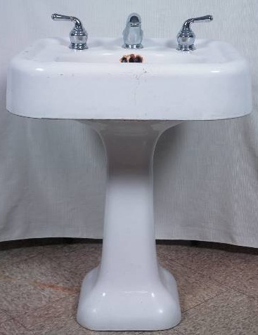 Kohler Pedestal Sink Consignment Vintage Salvage 5 K Bid