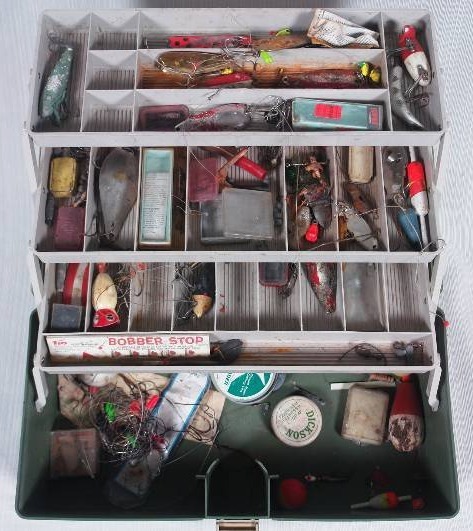 lot 93 image: Tackle Box Filled with Tackle