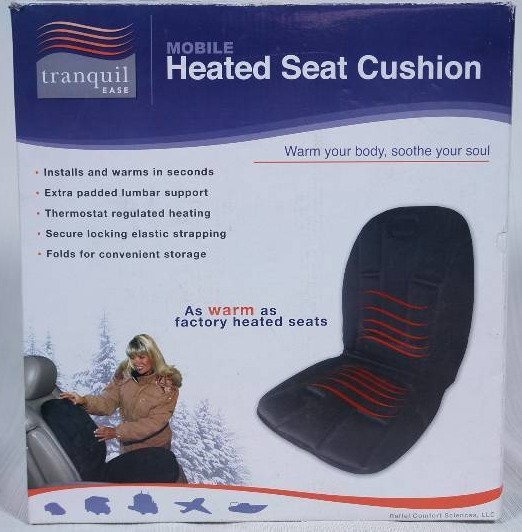lot 102 image: Heated Seat Cushion