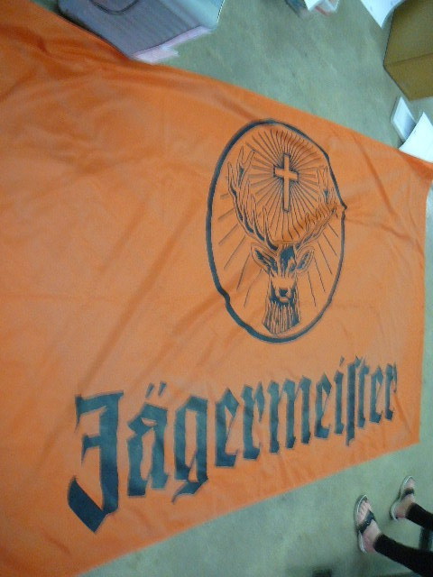 lot 36 image: Banner Jagermeister