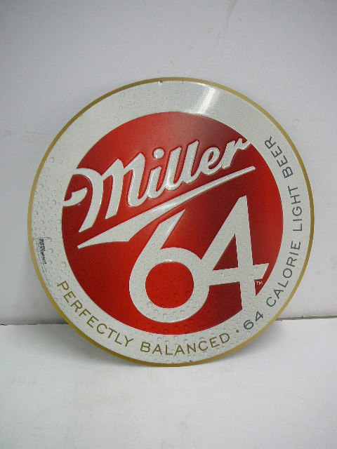 lot 43 image: Tin Miller 64 Sign