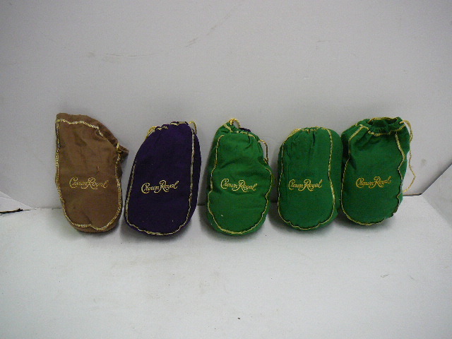 lot 55 image: Crown Royal bags