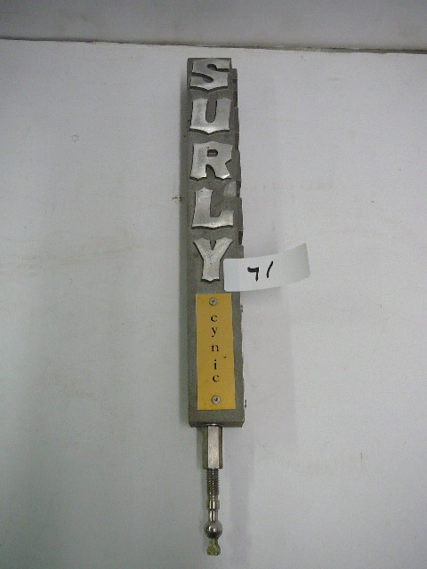 lot 71 image: Surly Beer Tap Handle