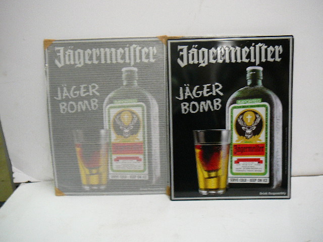 lot 84 image: Jag bomb Tin Signs