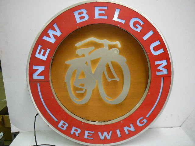 lot 88 image: New Belgium Brewing Sign