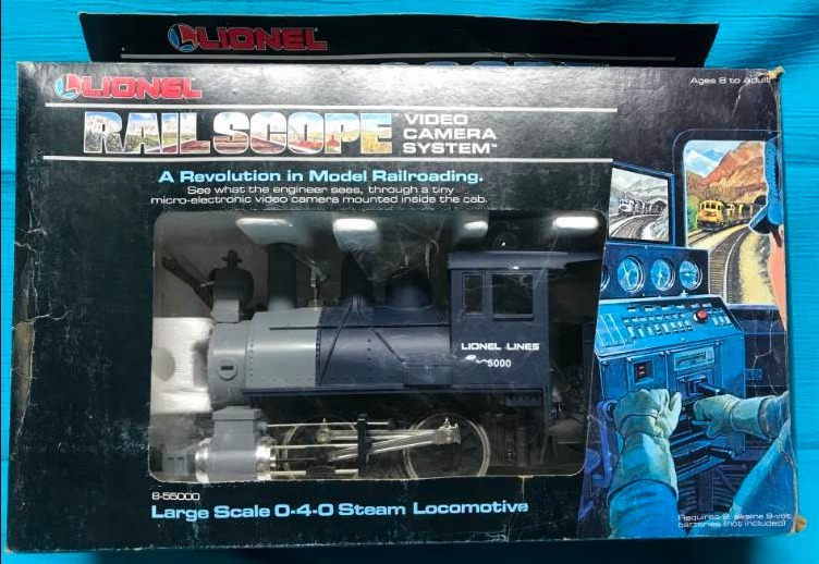 lot 70 image: Video Camera Model Train