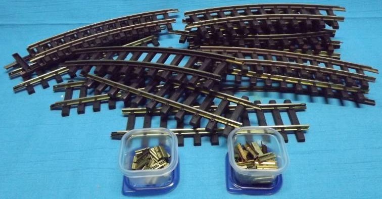 lot 128 image: G Scale Train Track