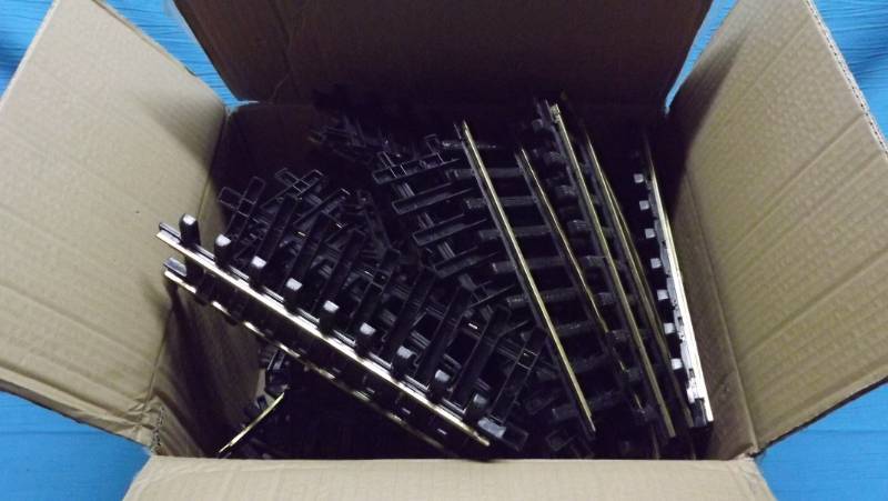 lot 143 image: G Scale Train Track