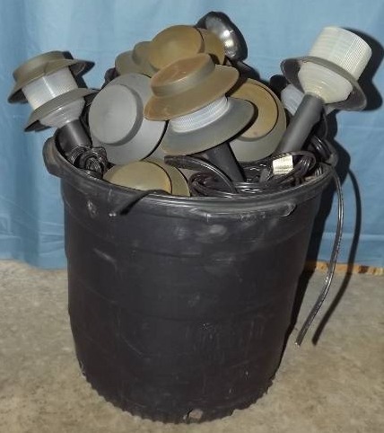 lot 205 image: Low Voltage Lighting and Wire