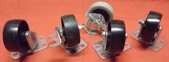 lot 236 image: Steel Casters