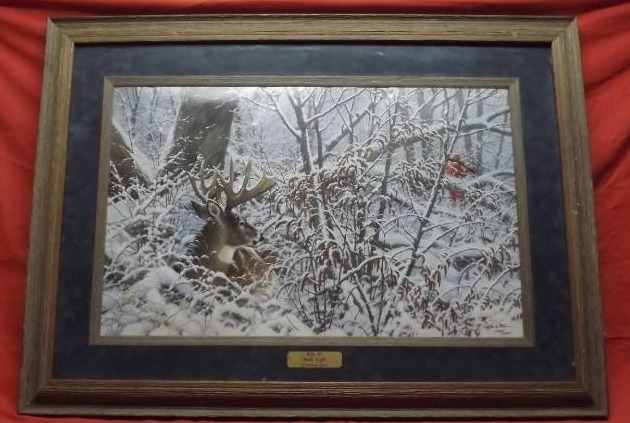 lot 252 image: Wildlife Art Print