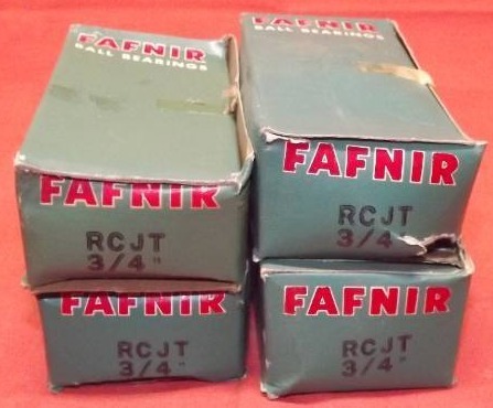 lot 268 image: Flange Mount Pillow Block Housing and Bearing