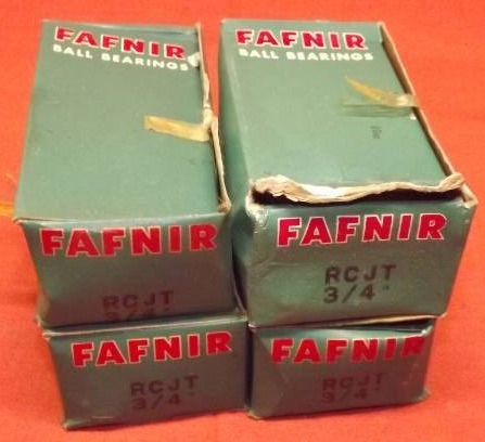 lot 270 image: Flange Mount Pillow Block Housing and Bearing