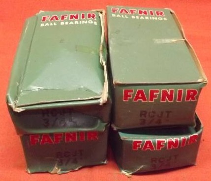 lot 272 image: Flange Mount Pillow Block Housing and Bearing