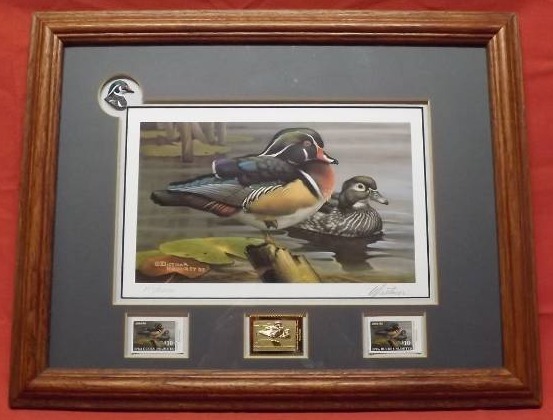 lot 307 image: Signed Art Print