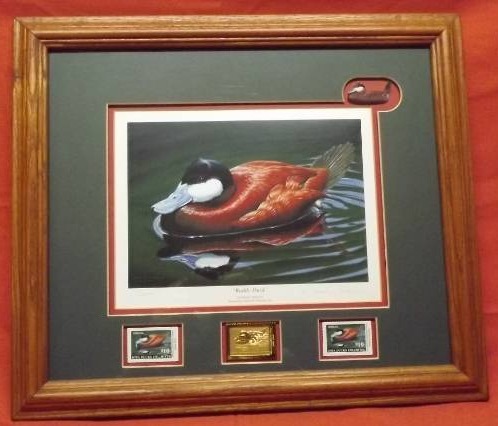 lot 308 image: Signed Art Print