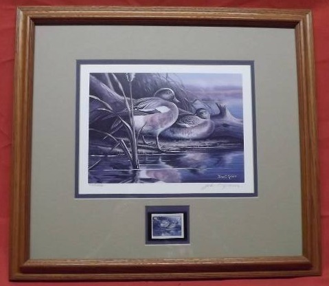 lot 312 image: Signed Art Print