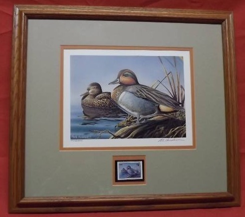 lot 314 image: Signed Art Print