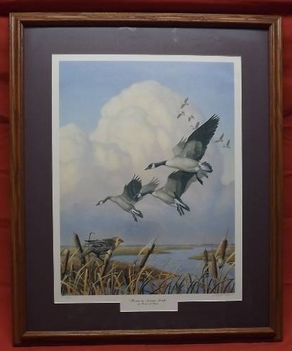 lot 316 image: Signed Art Print