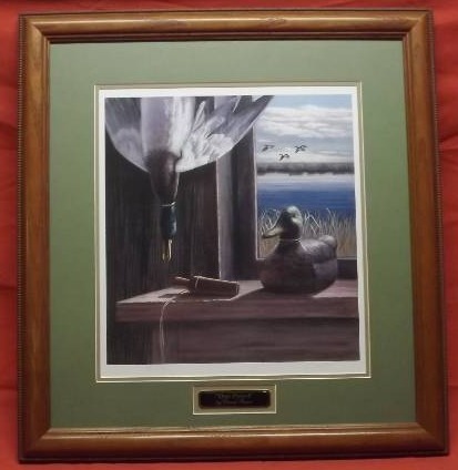 lot 318 image: Signed Art Print