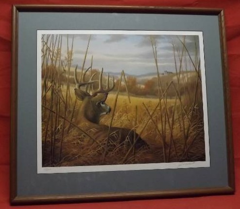 lot 321 image: Signed Art Print