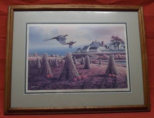 lot 323 image: Signed Art Print